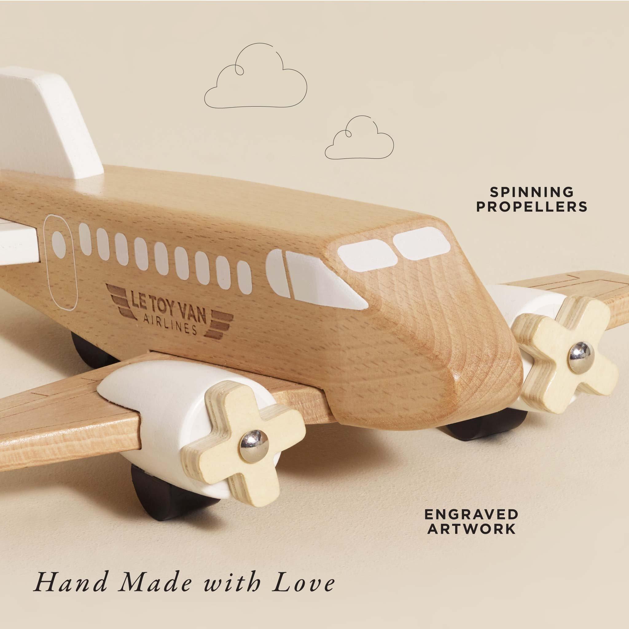 Wooden Toy Plane image number 1