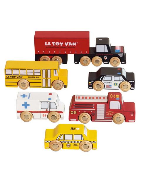 New York Toy Car Set - 7 Piece