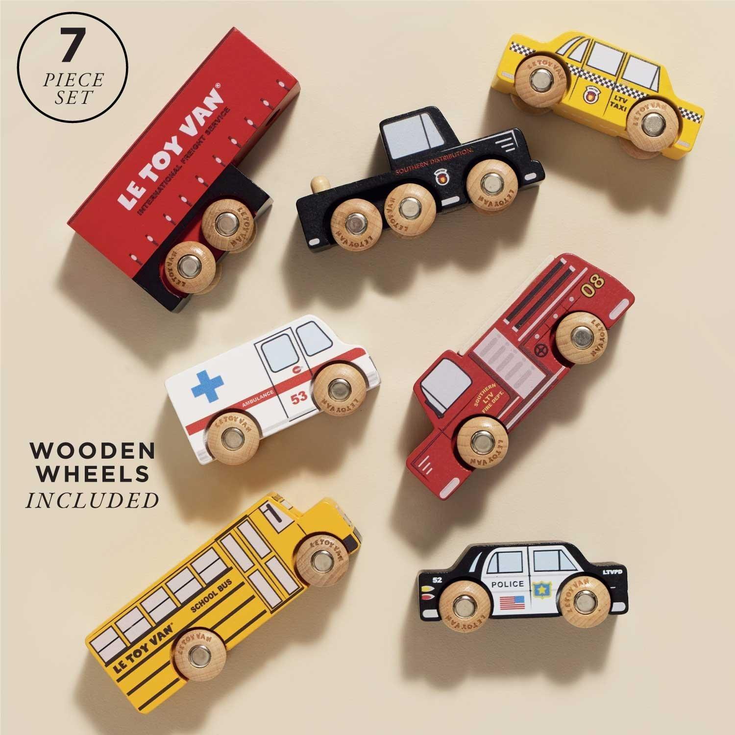 New York Toy Car Set - 7 Piece image number 1