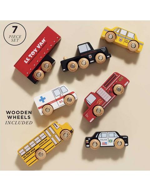 New York Toy Car Set - 7 Piece