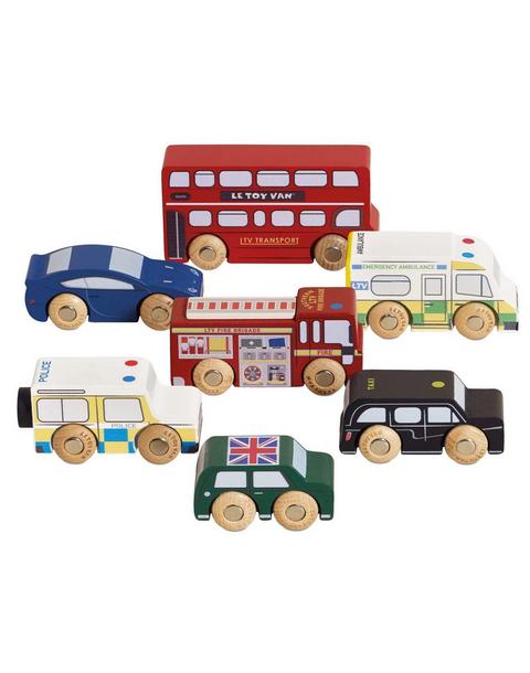 London Toy Car Set - 7 Piece