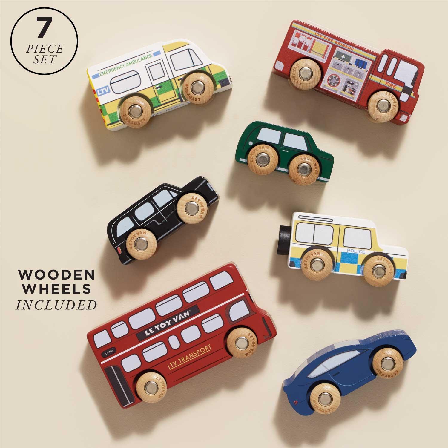 London Toy Car Set - 7 Piece image number 1