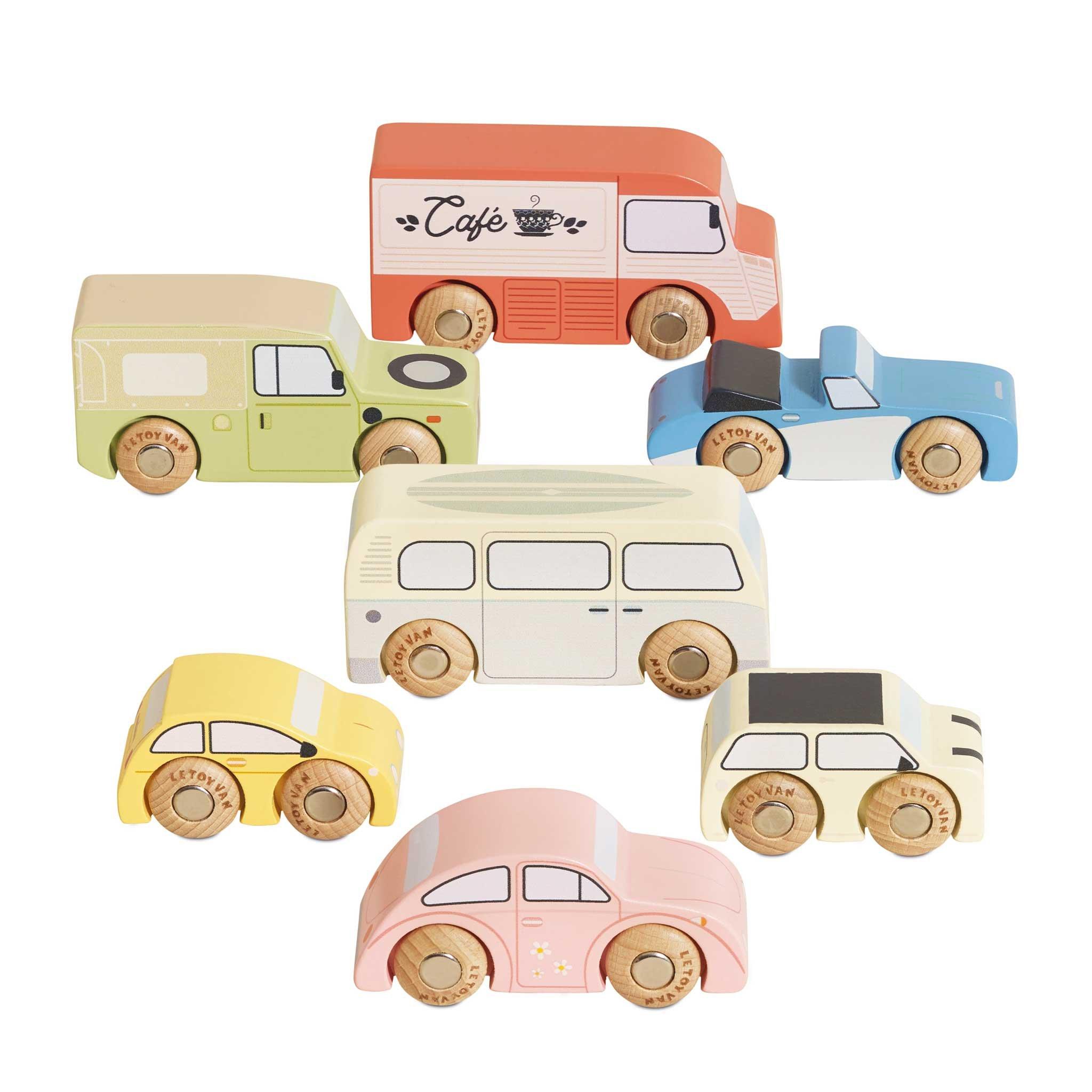 Vintage Toy Cars - 7 Piece