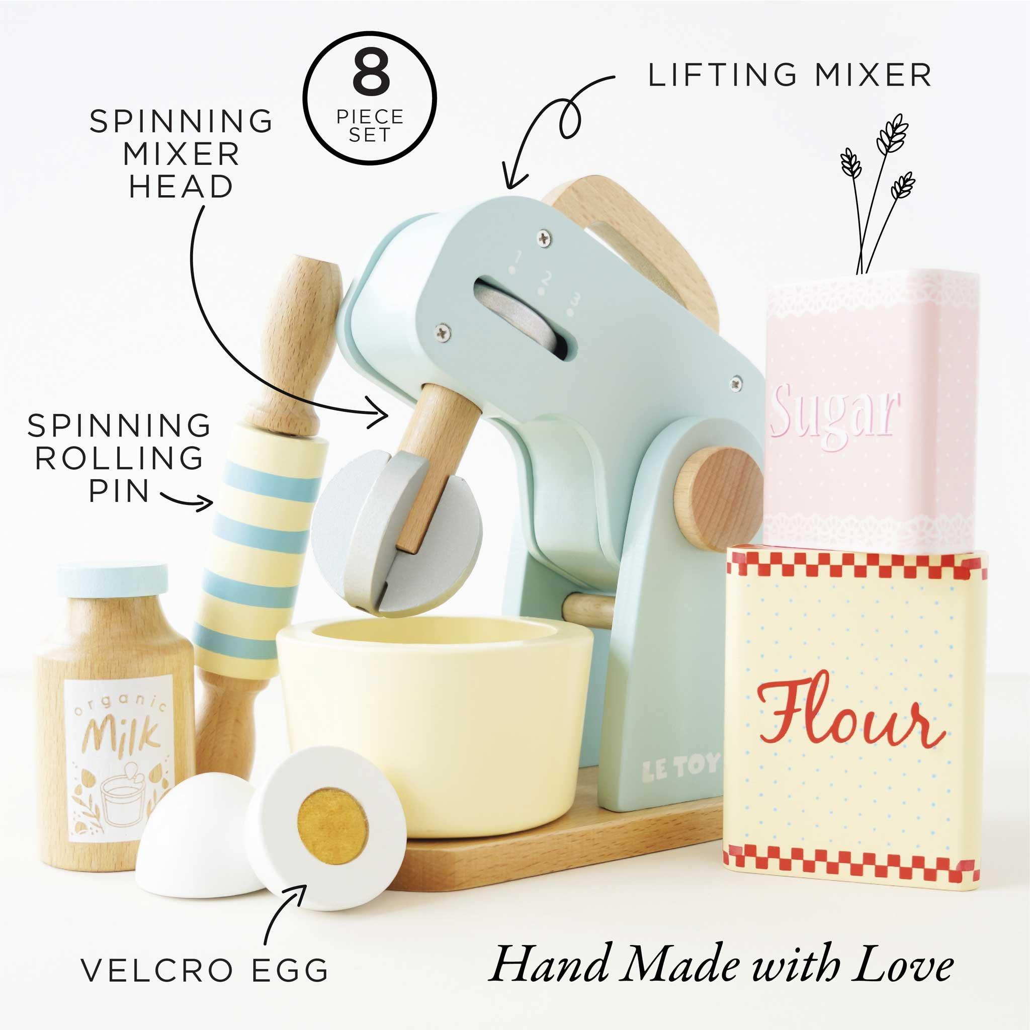 Bakers Mixer Set and Accessories - 8 Piece image number 2