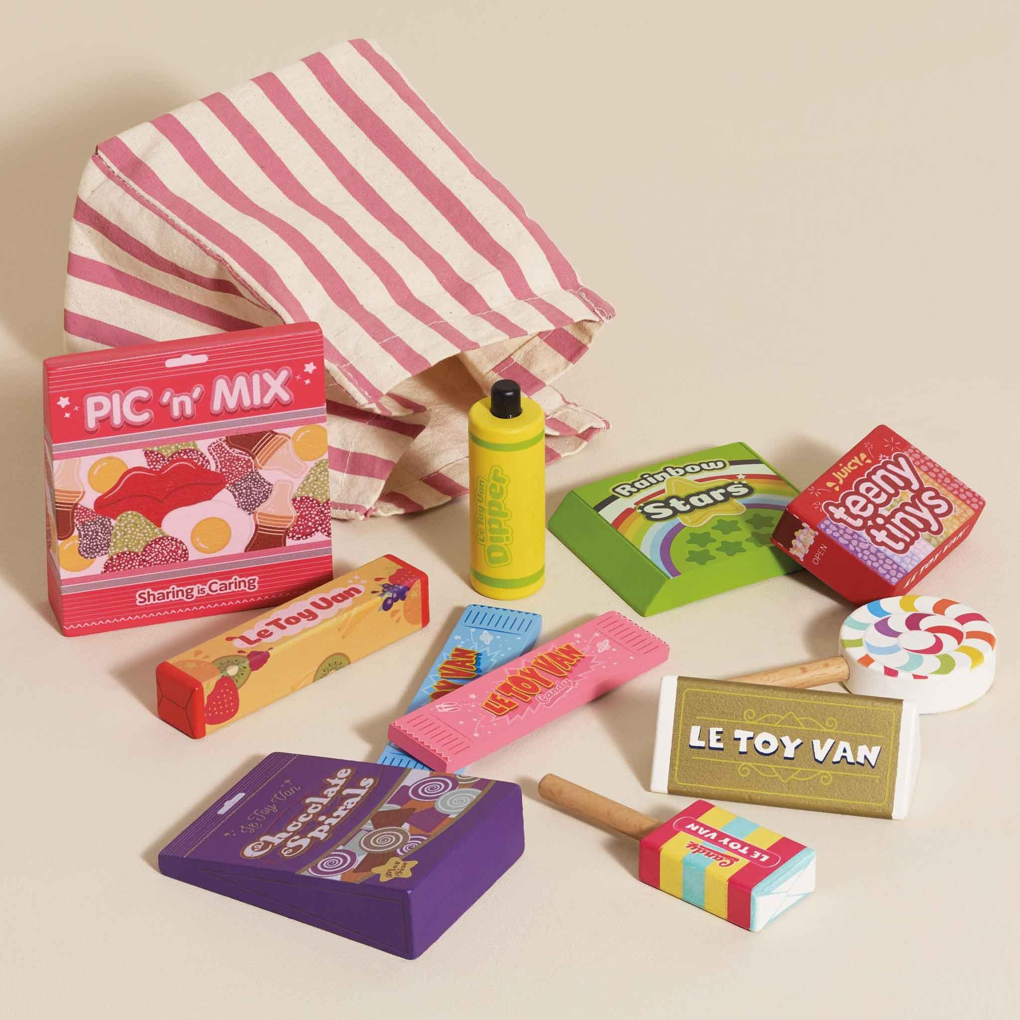 Retro Sweets and Candy Roleplay Set - 12 Piece image number 2