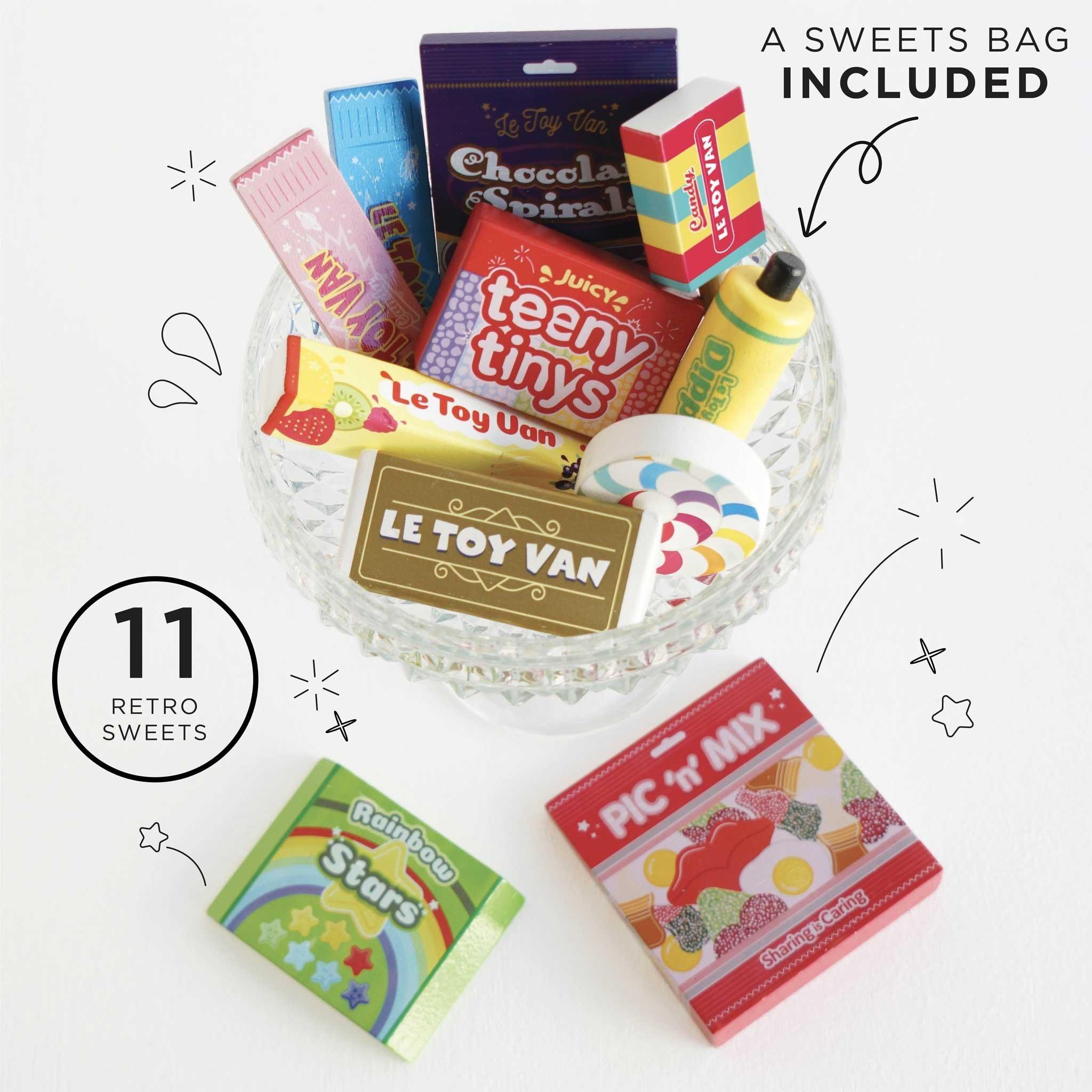 Retro Sweets and Candy Roleplay Set - 12 Piece image number 3