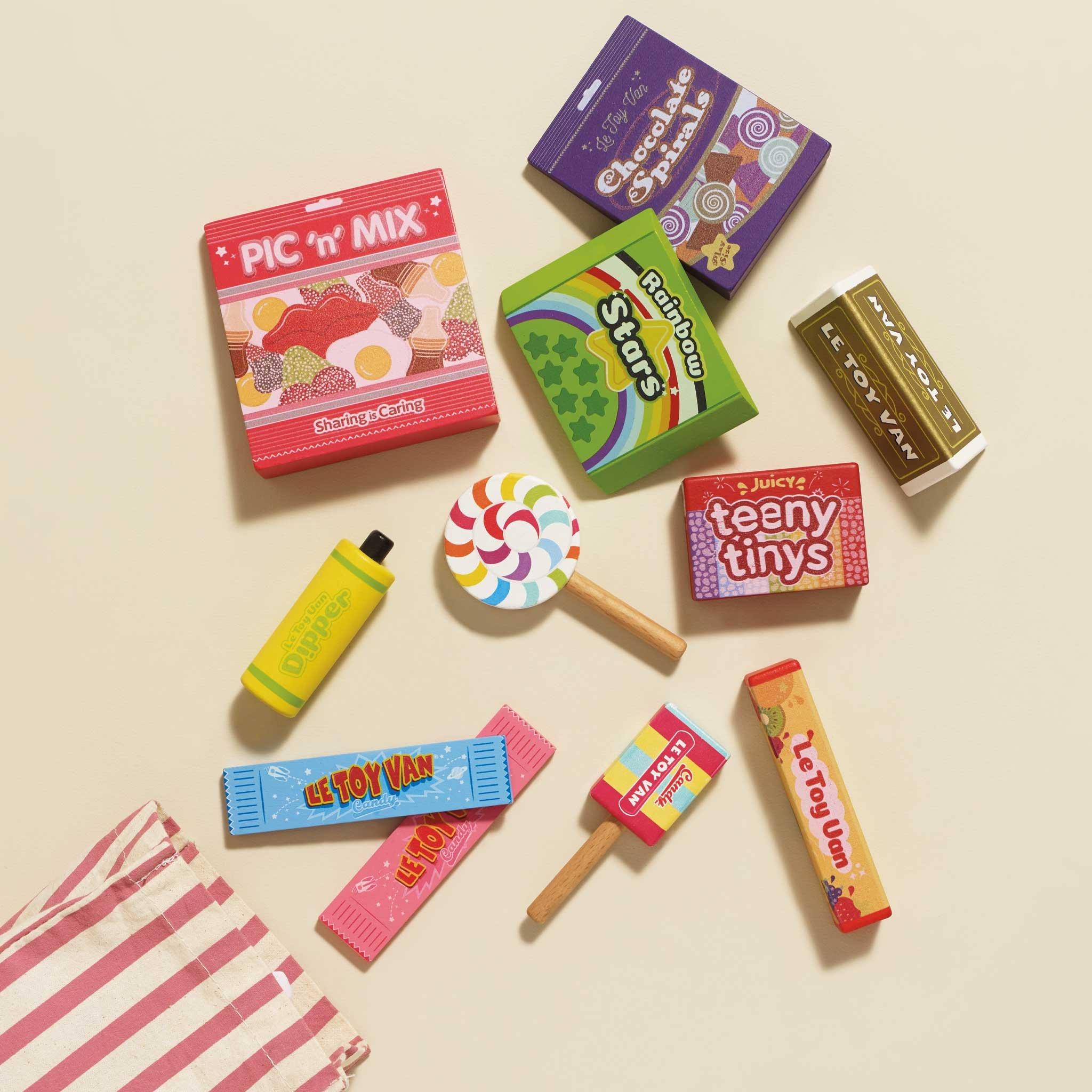 Retro Sweets and Candy Roleplay Set - 12 Piece image number 1