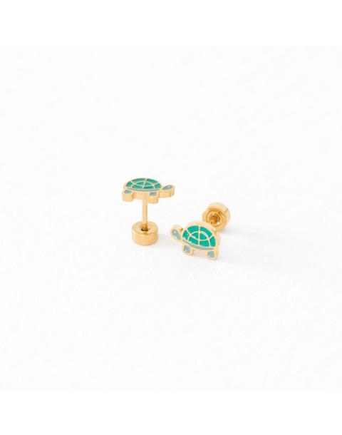 Turtle Stud Earring