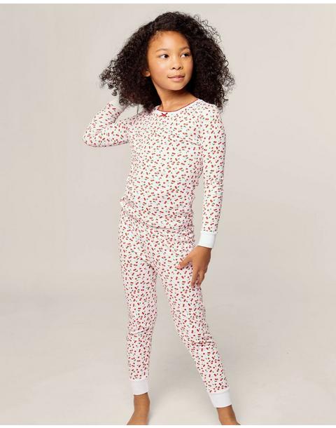 Kids Pima Snug Fit Pajama in Cherry Orchard