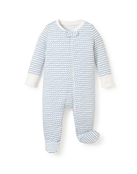 Baby's Pima Romper in La Mer