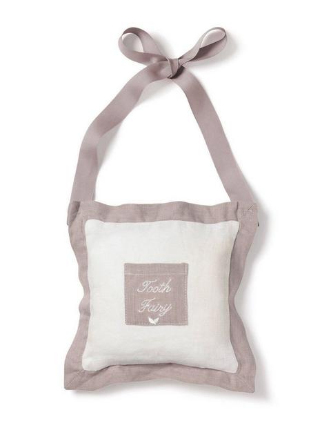 Tooth Fairy Pillow in Grey
