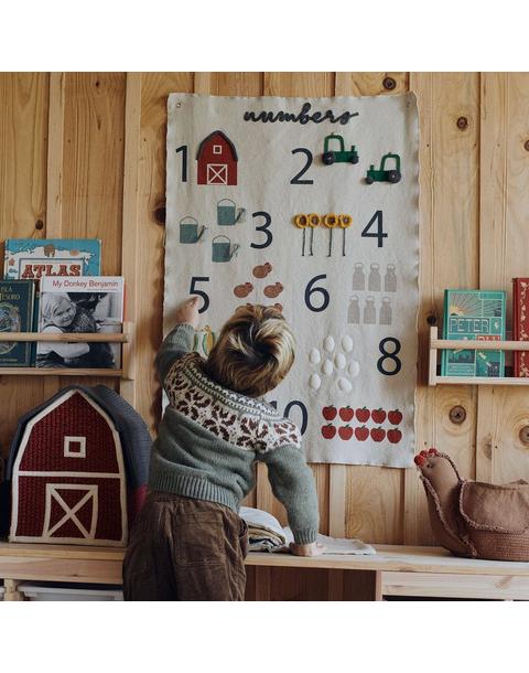 Wall Hanger Farm Numbers