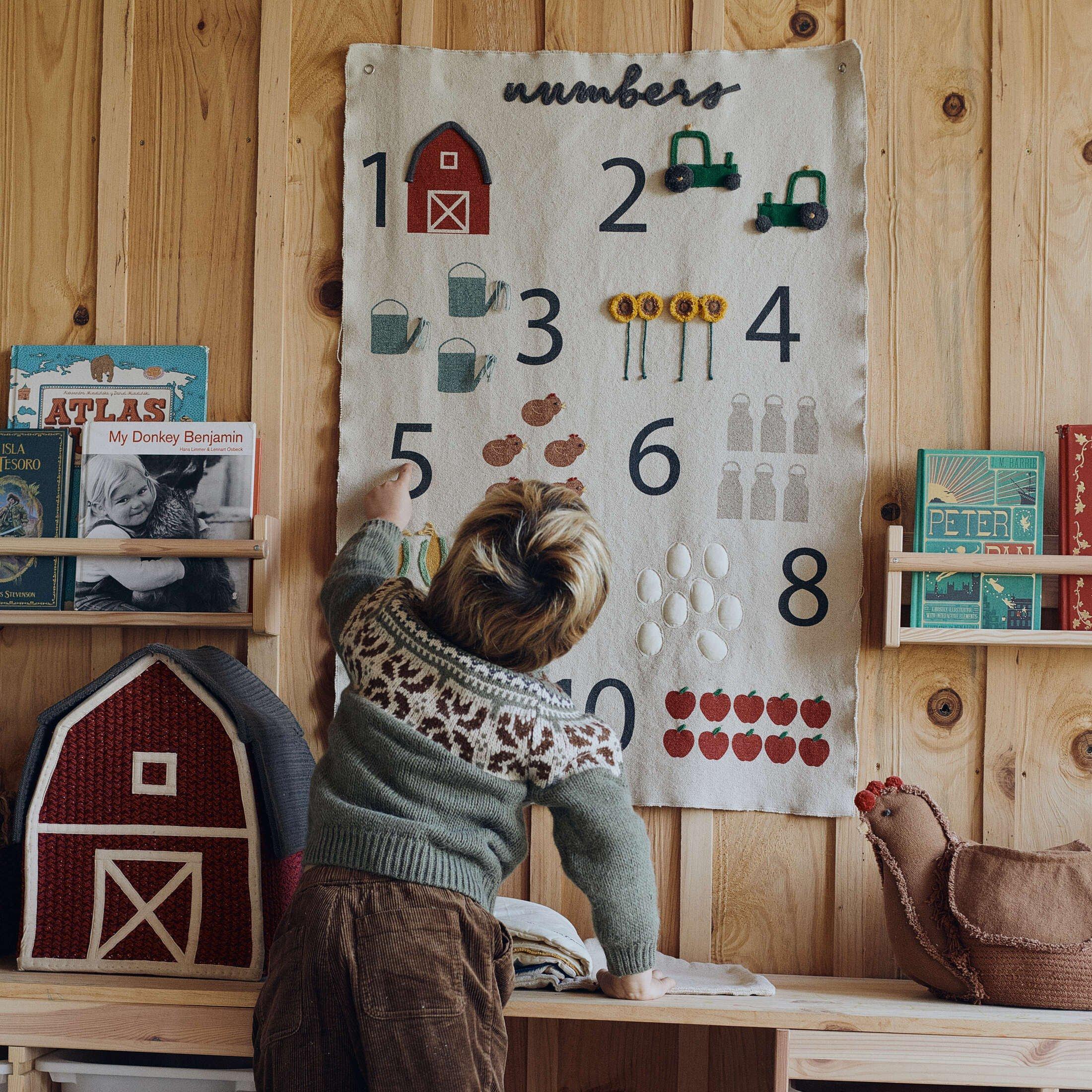 Wall Hanger Farm Numbers image number 1