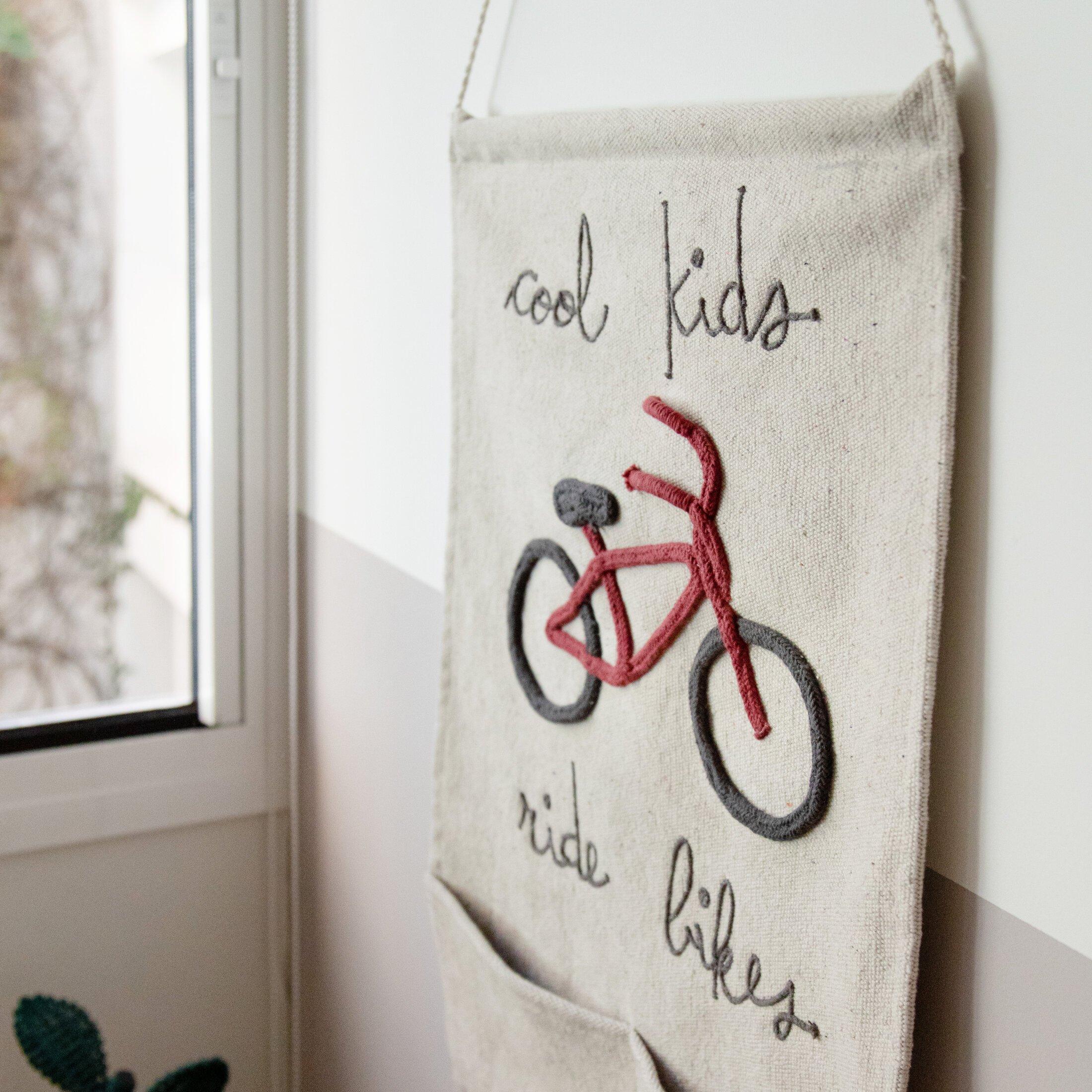 Wall Pocket Hanger Cool Kids Ride Bikes image number 1