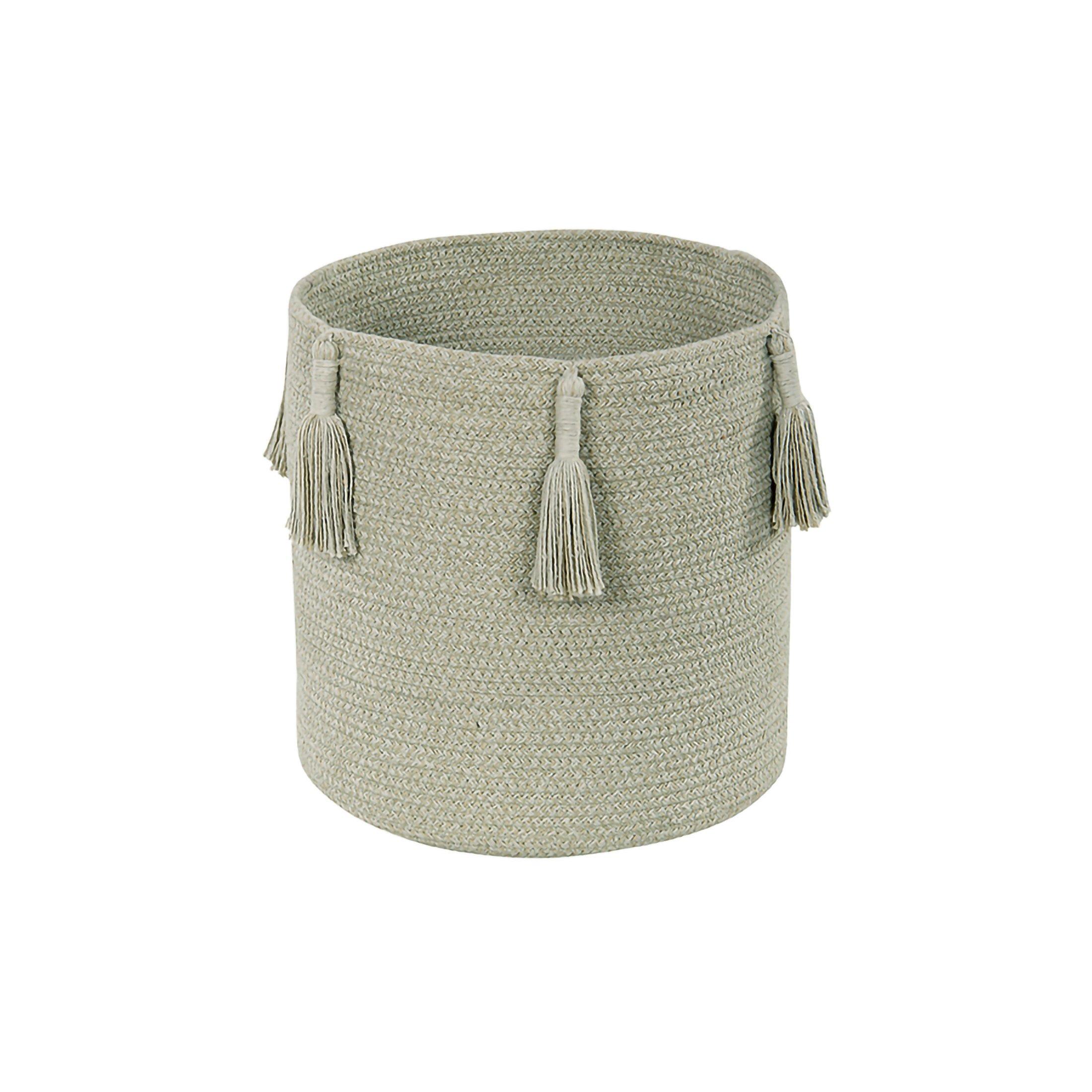 Basket Woody Olive