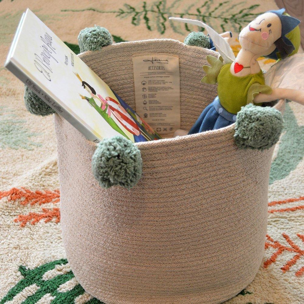 Basket Bubbly  Natural-Green image number 1
