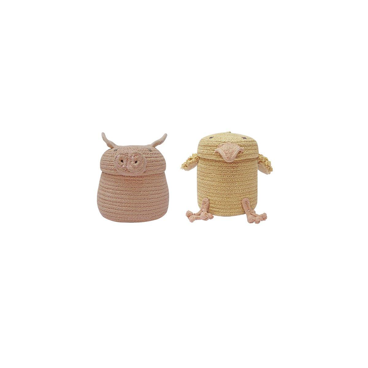 Set of 2 Mini Baskets Charlie & Peggy