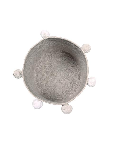 Baby Basket Bubbly Grey