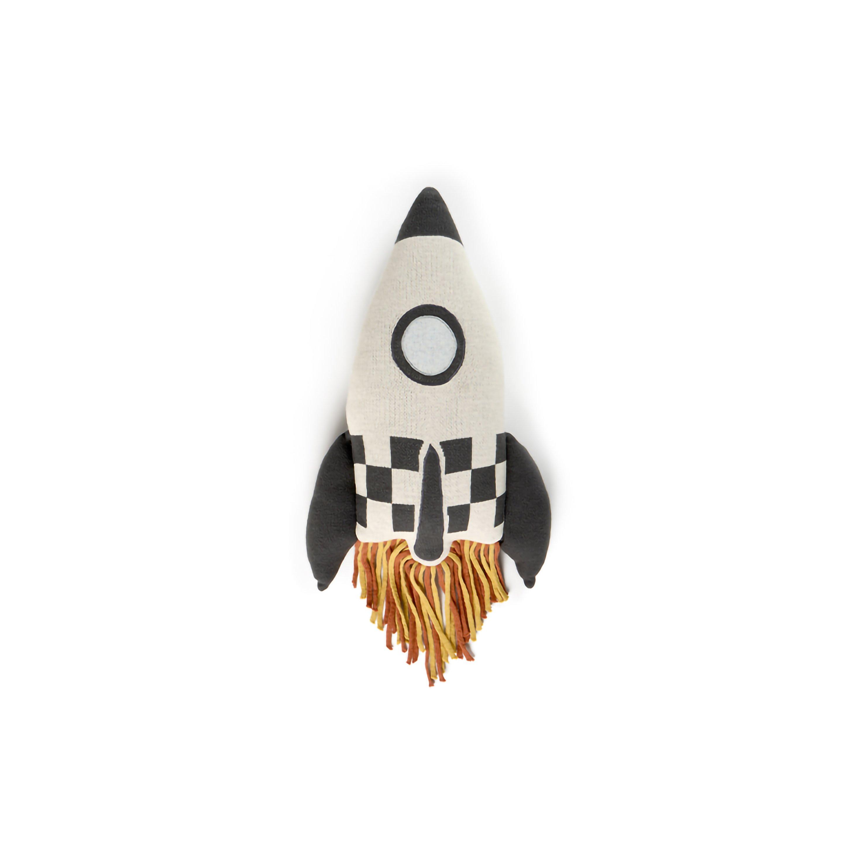 Knitted Cushion Rocket