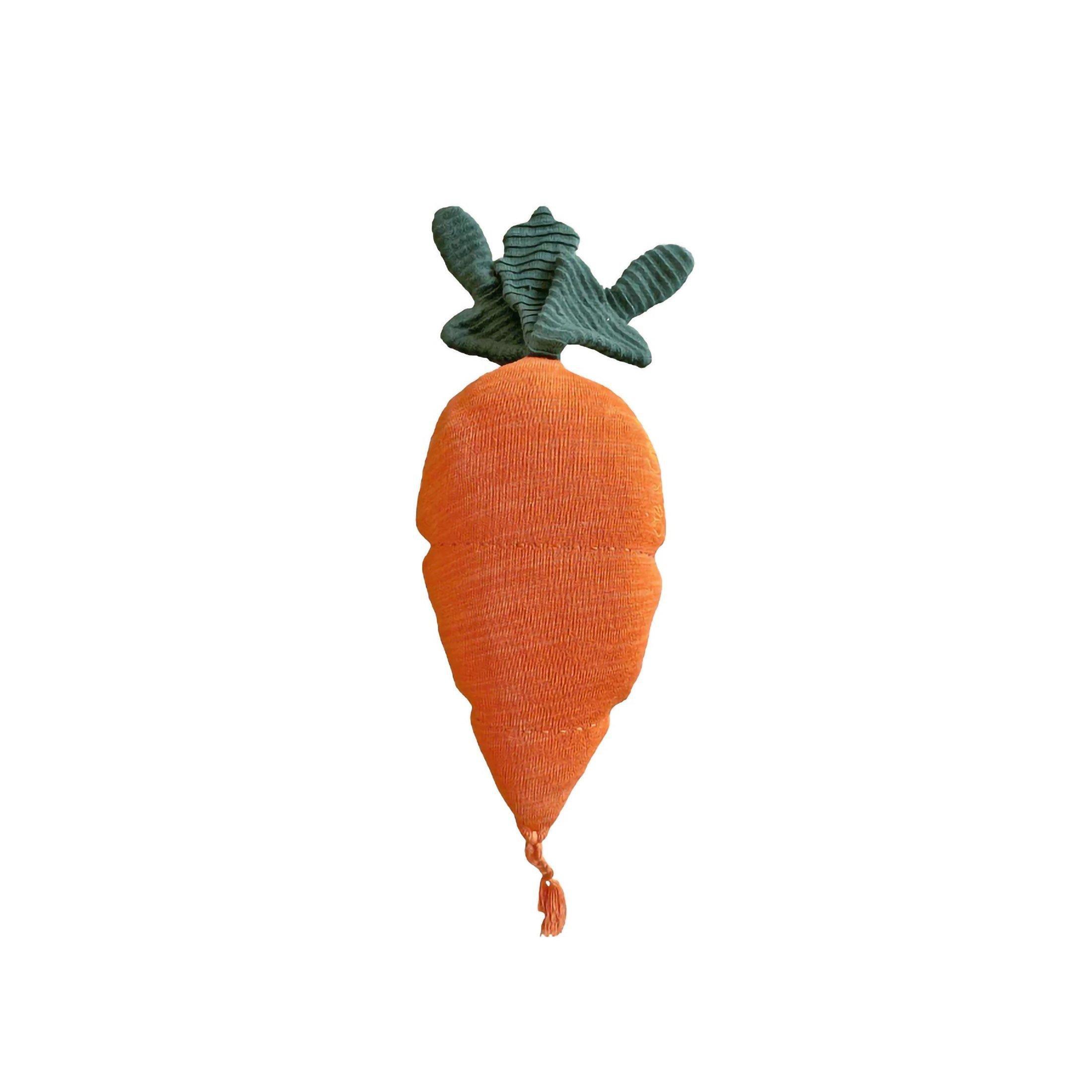 Knitted Cushion Cathy the Carrot