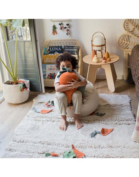 Knitted Cushion Cathy the Carrot
