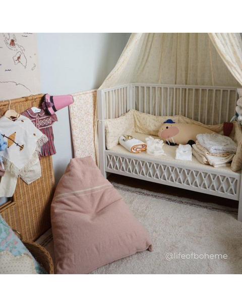 Pouf Cleo Vintage Nude