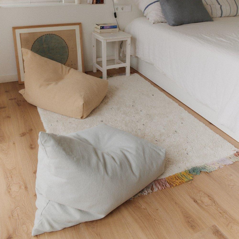 Pouf Cleo Blue Sage image number 2