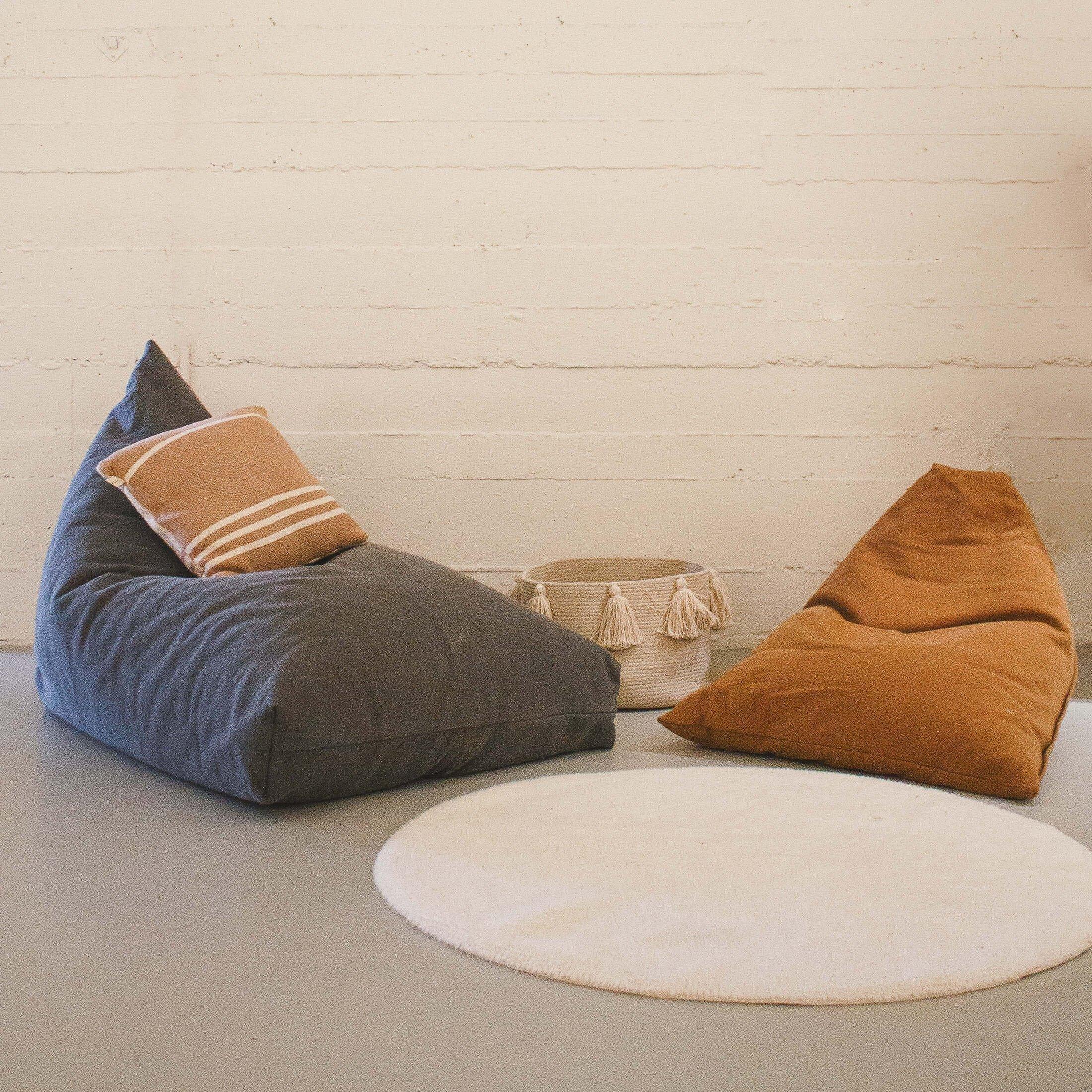 Pouf Emily Terrazzo Grey