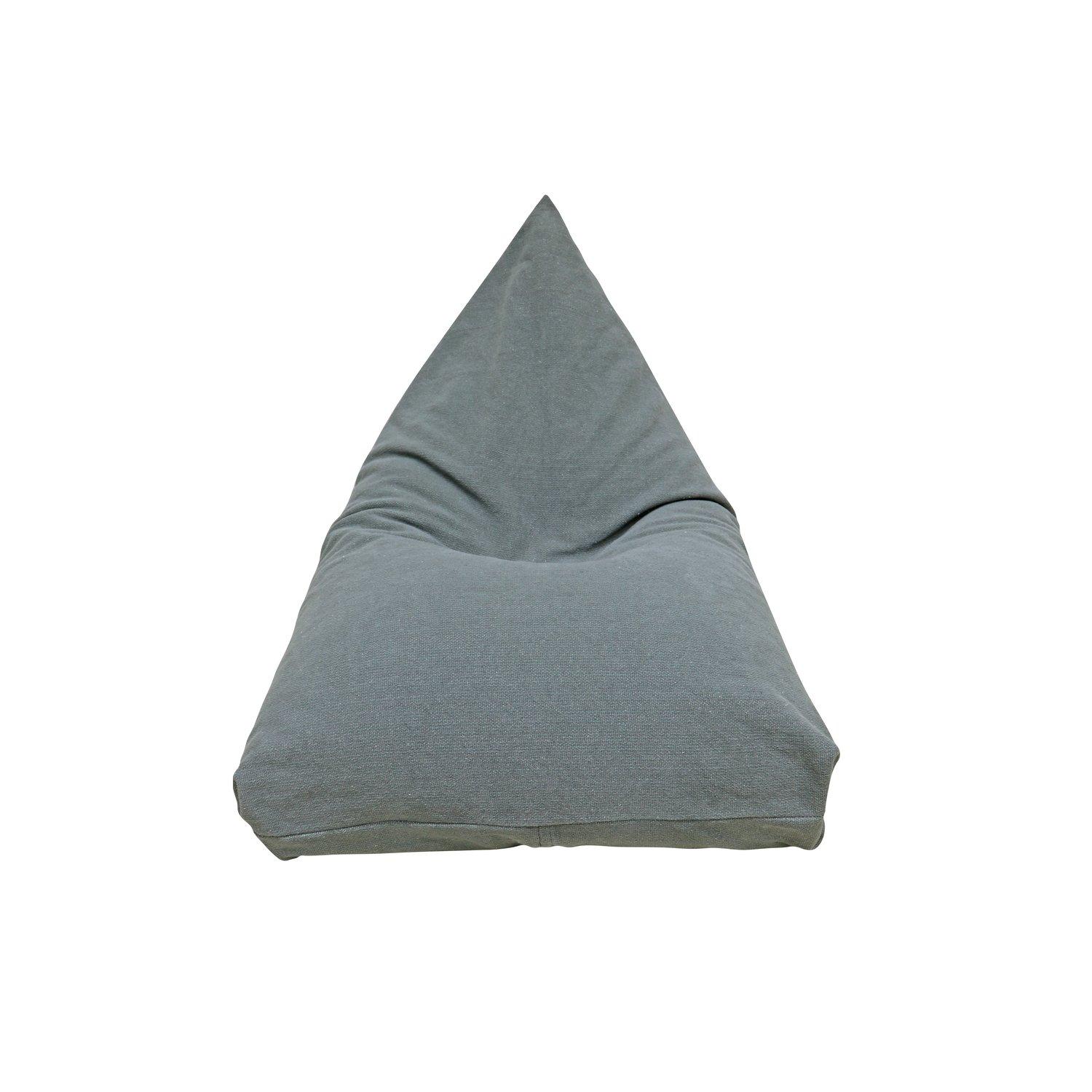 Pouf Emily Terrazzo Grey image number 2