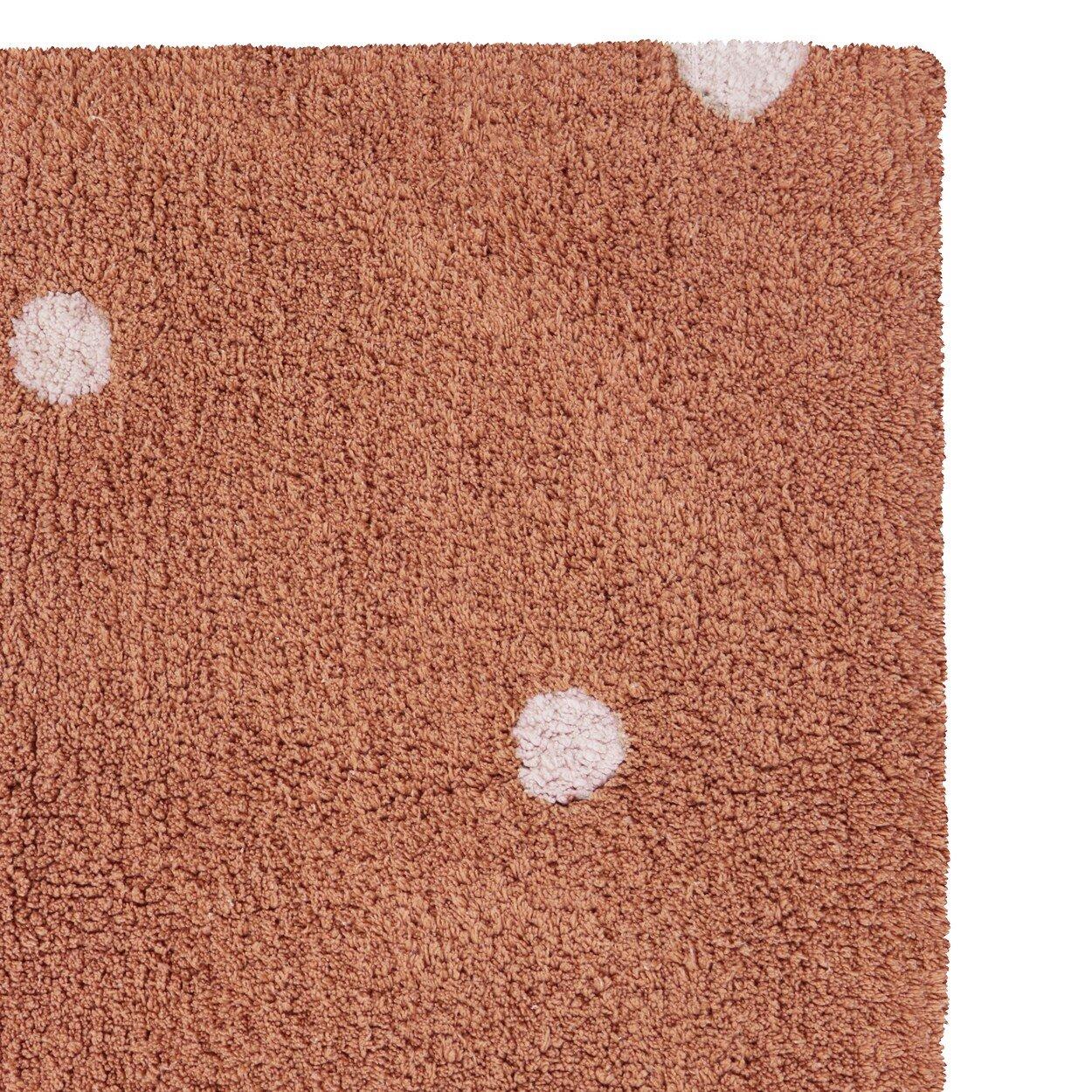 Washable Rug Mini Dot Chestnut image number 2