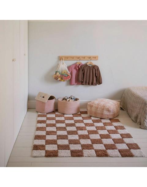 Washable Rug Kitchen Tiles Toffee