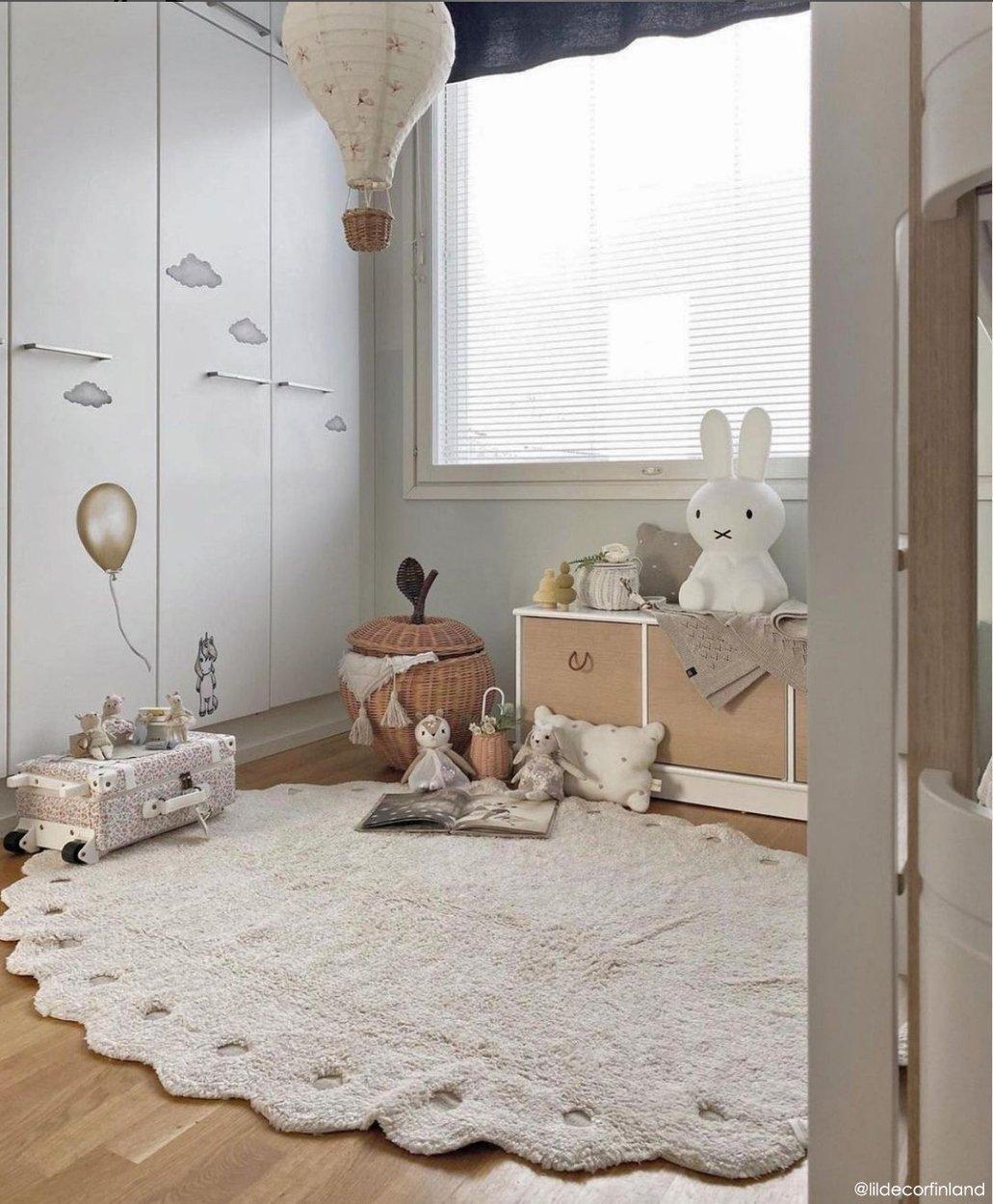 Washable Rug Pinecone Ivory image number 1