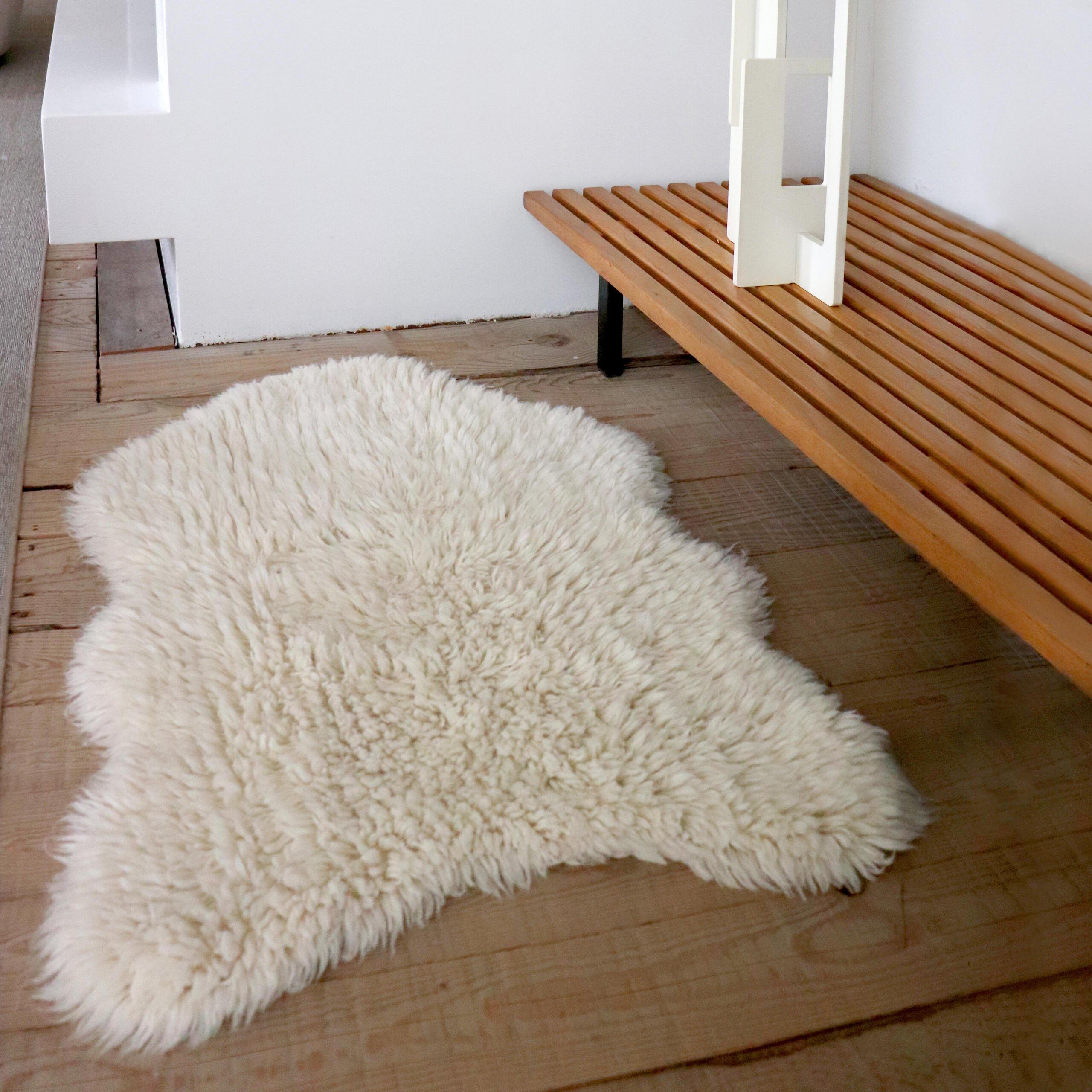Woolable Rug Woolly - Sheep White image number 2