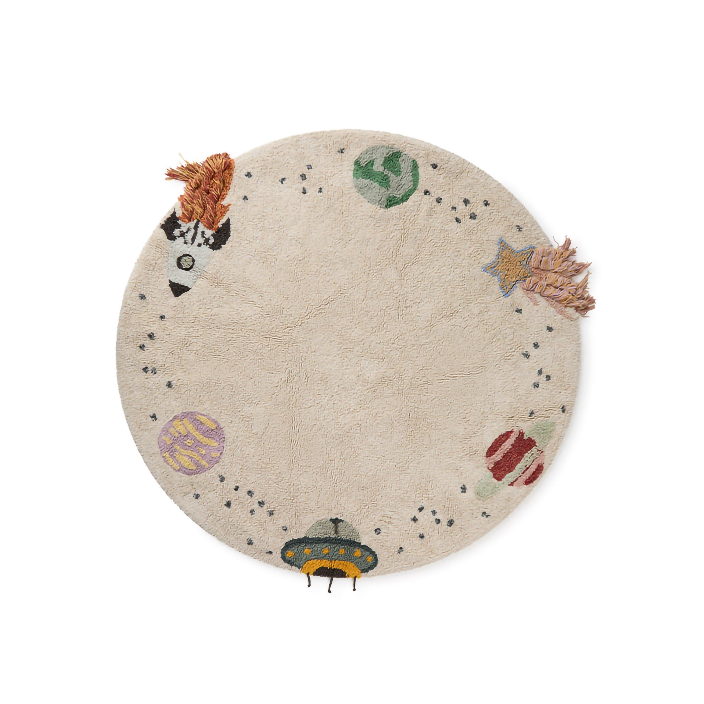 Washable Rug Interstellar Journey