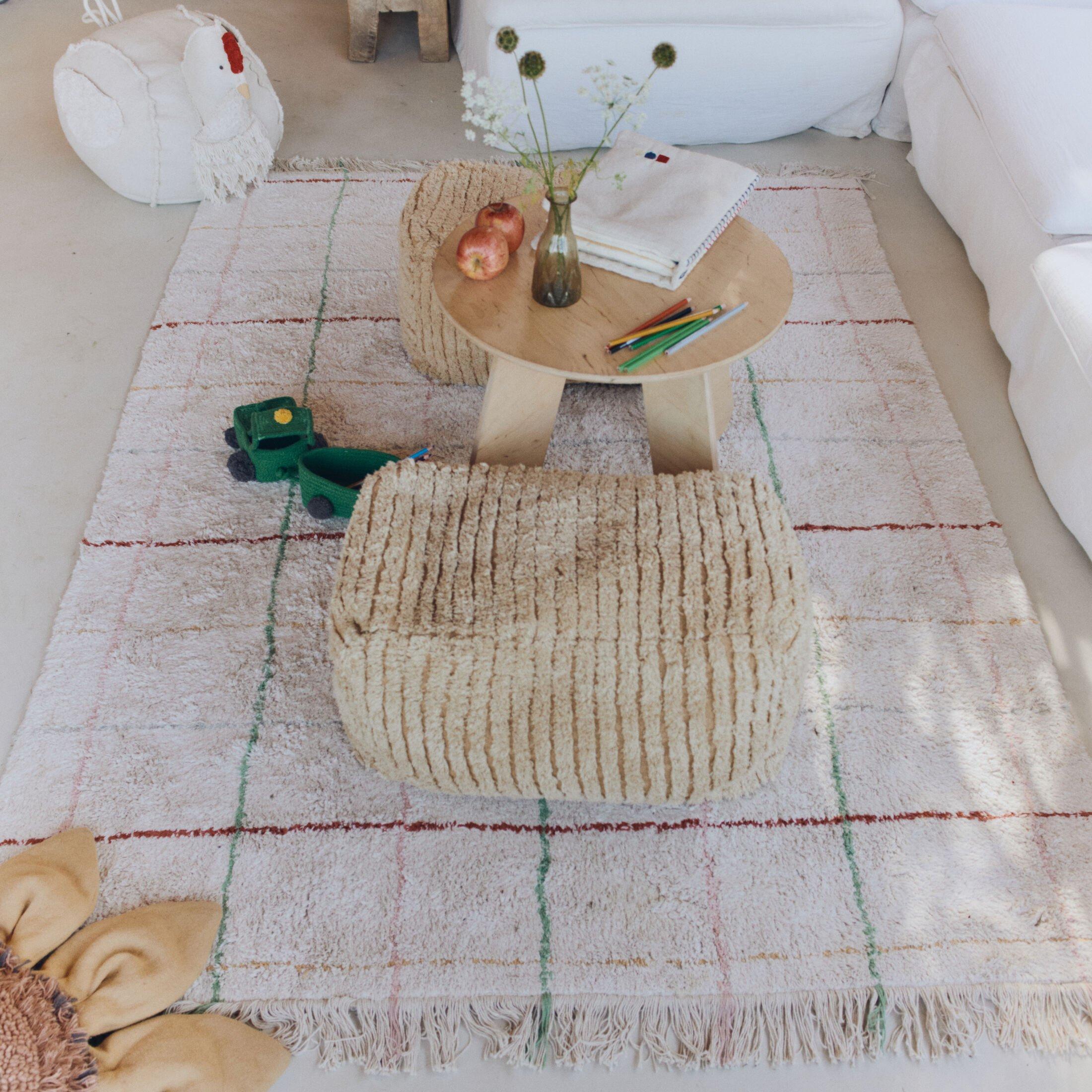 Washable Rug Color Lines image number 2