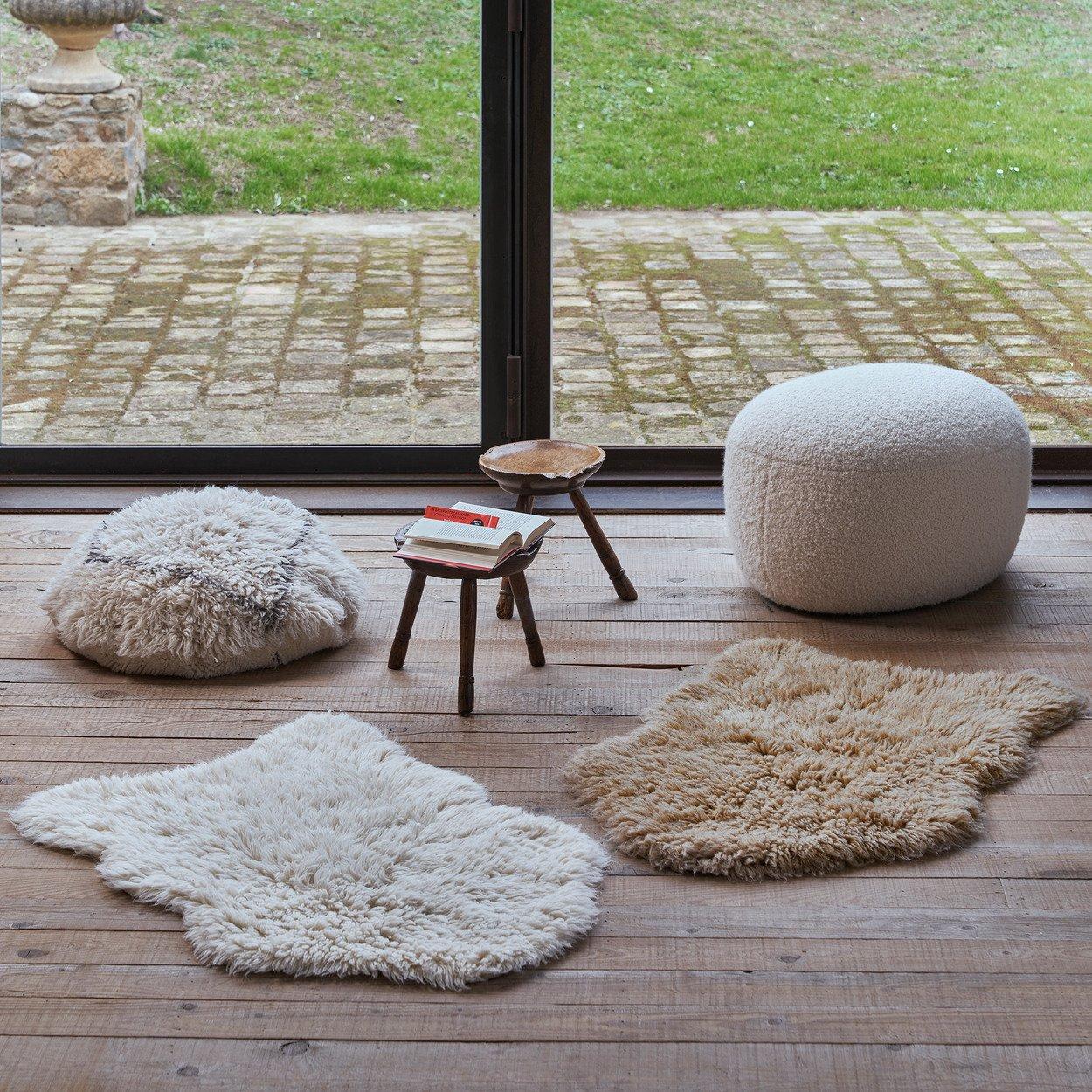 Woolable Rug Woolly - Sheep Beige image number 2