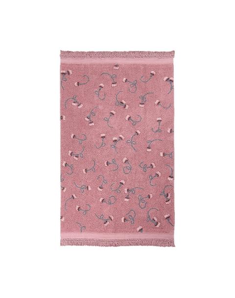 Washable Rug English Garden Ash Rose