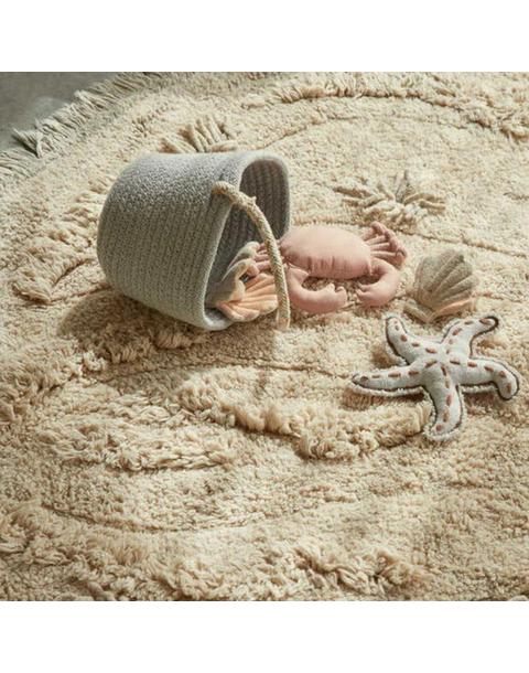 Washable Play Rug Island