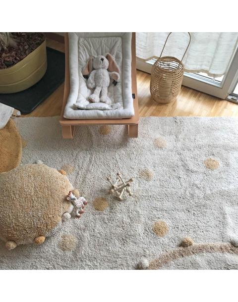 Washable Rug Hippy Dots Honey