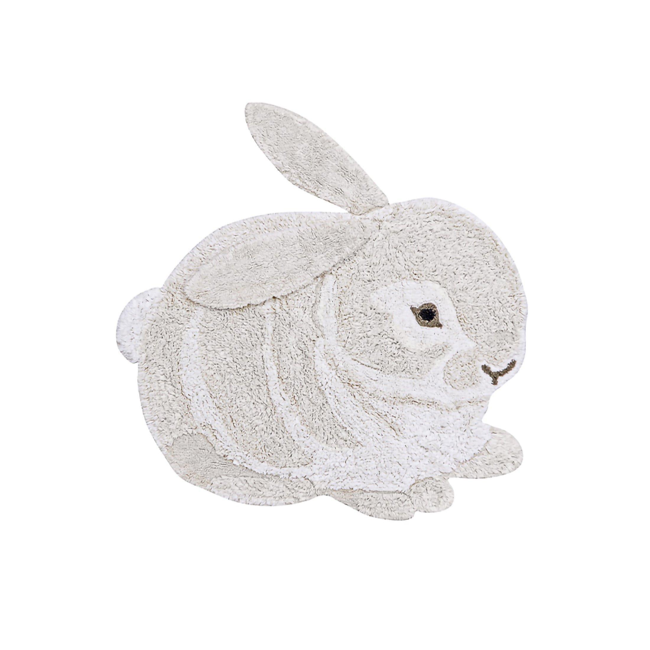 Washable Animal Rug Bunny