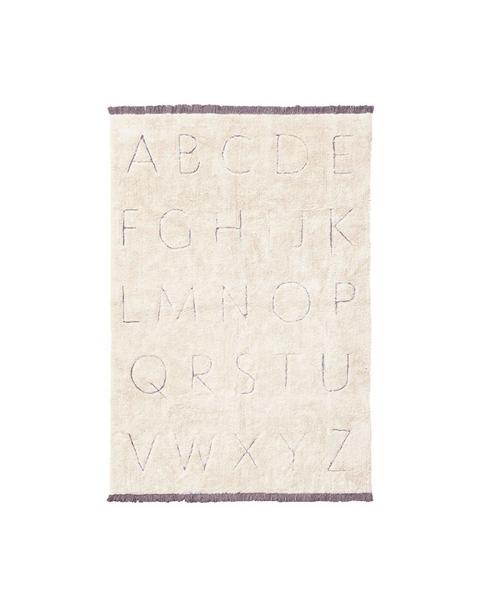 RugCycled Washable Rug ABC