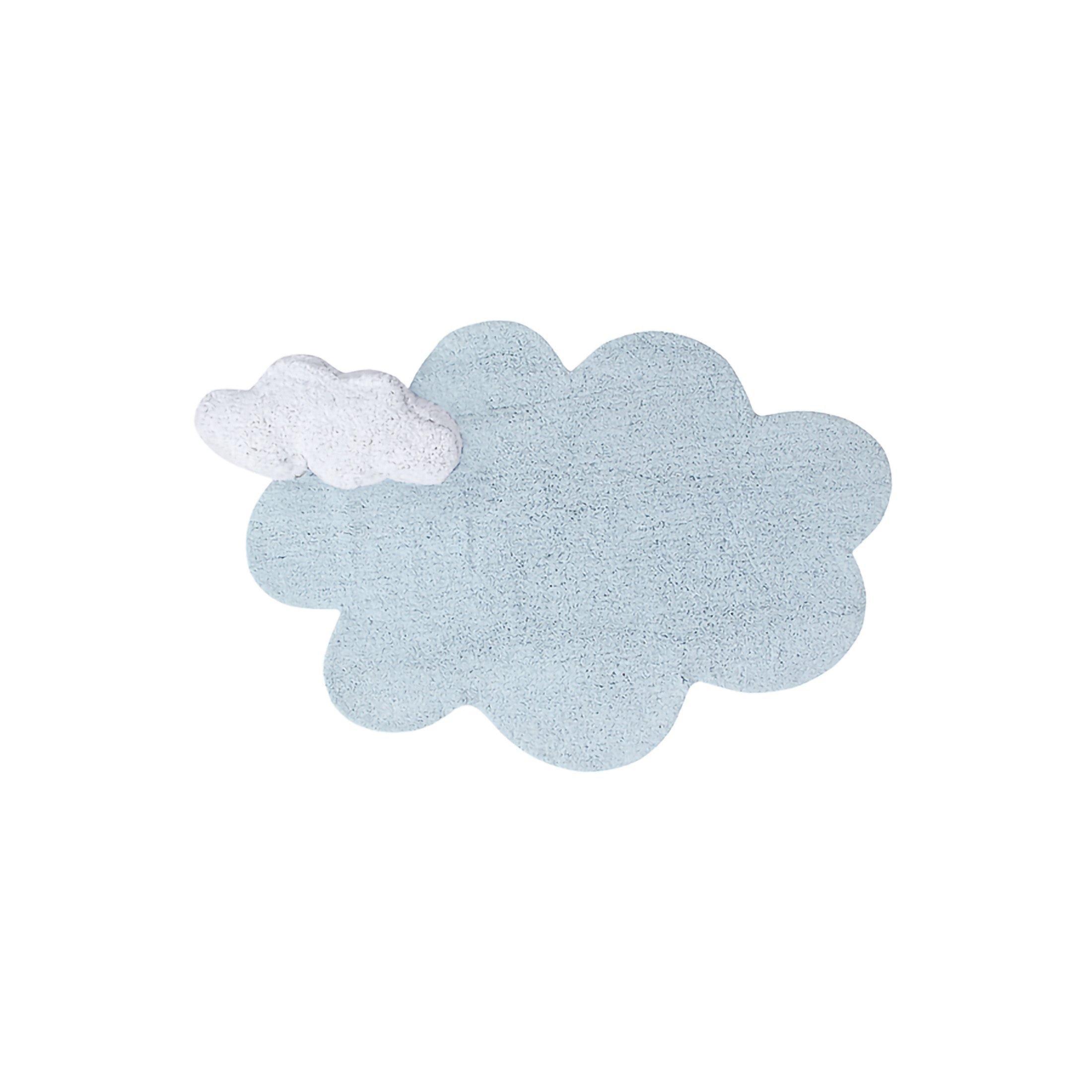 Washable Rug Puffy Dream Blue