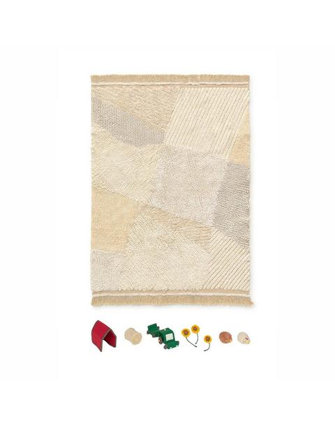 Washable Play Rug Farm Fields