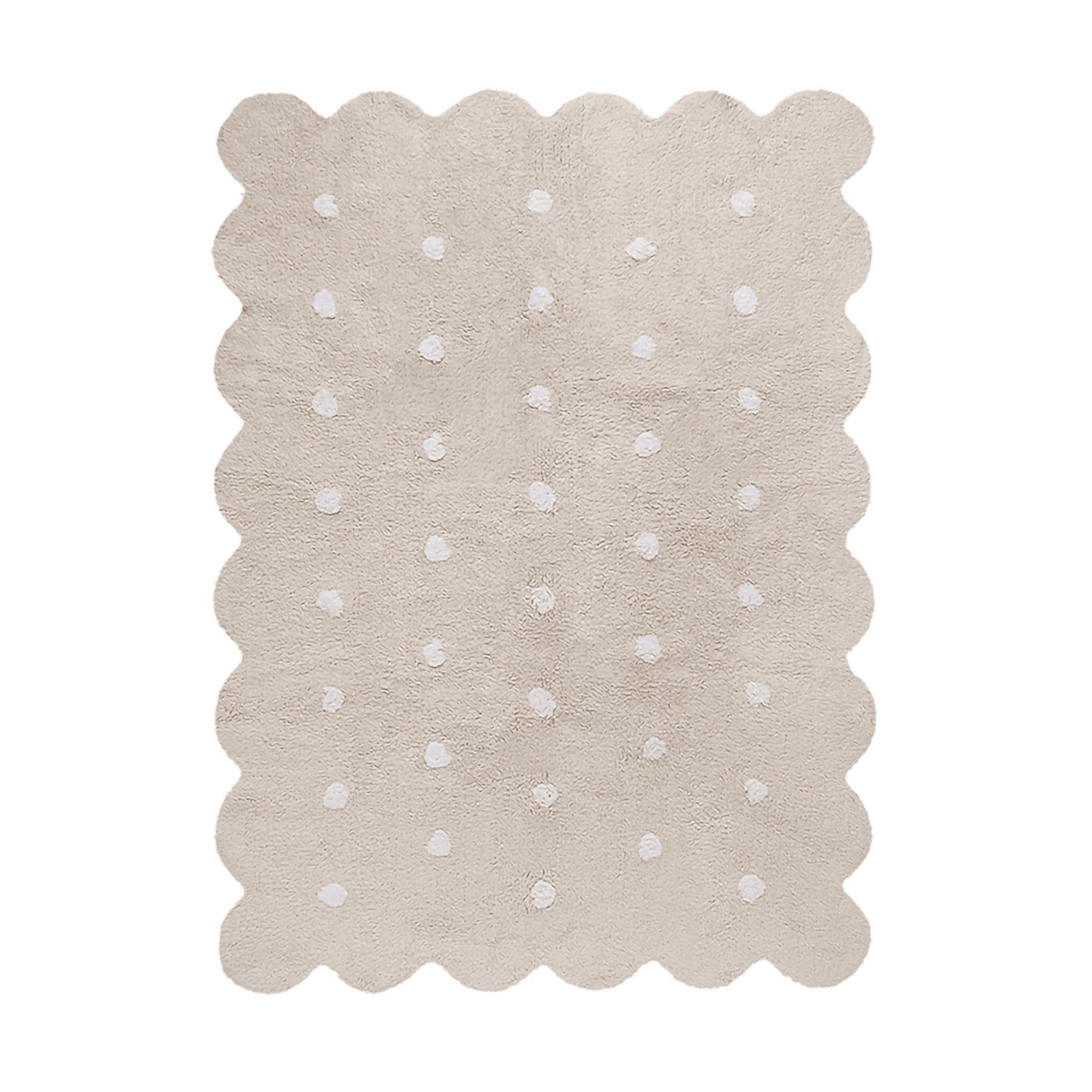 Washable Rug Biscuit Beige