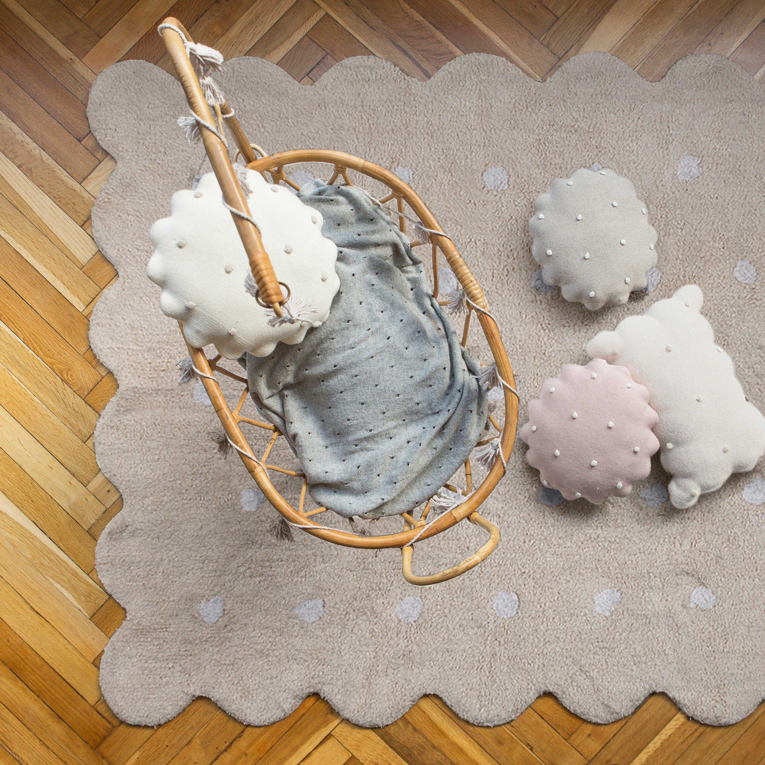 Washable Rug Biscuit Beige image number 1