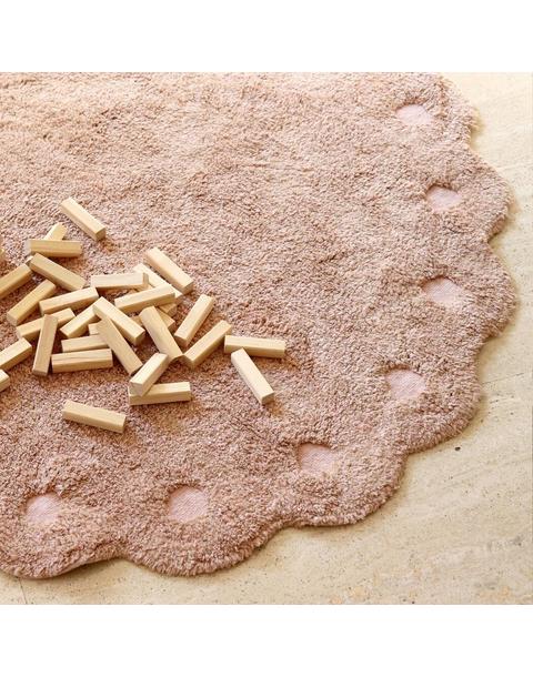 Washable Rug Pinecone Vintage Nude