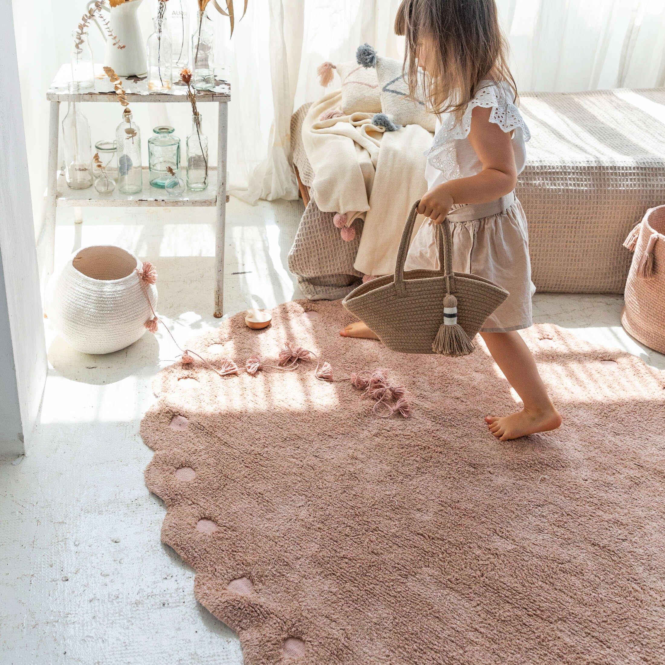 Washable Rug Pinecone Vintage Nude image number 1