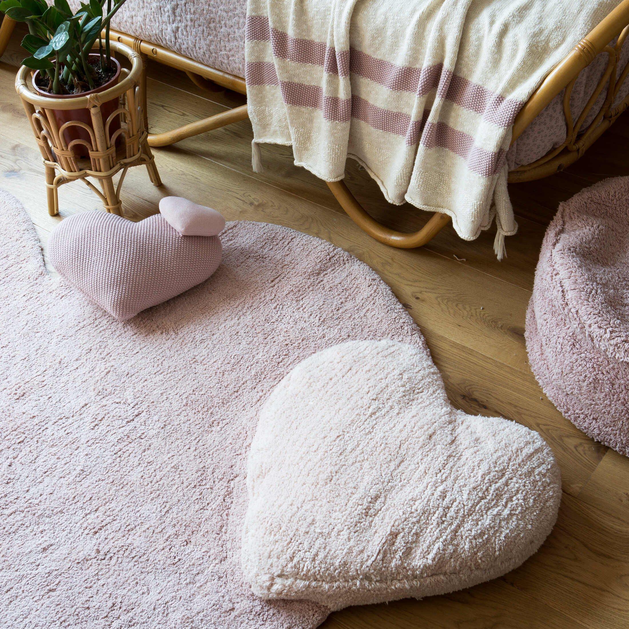Washable Rug Puffy Love Nude image number 3