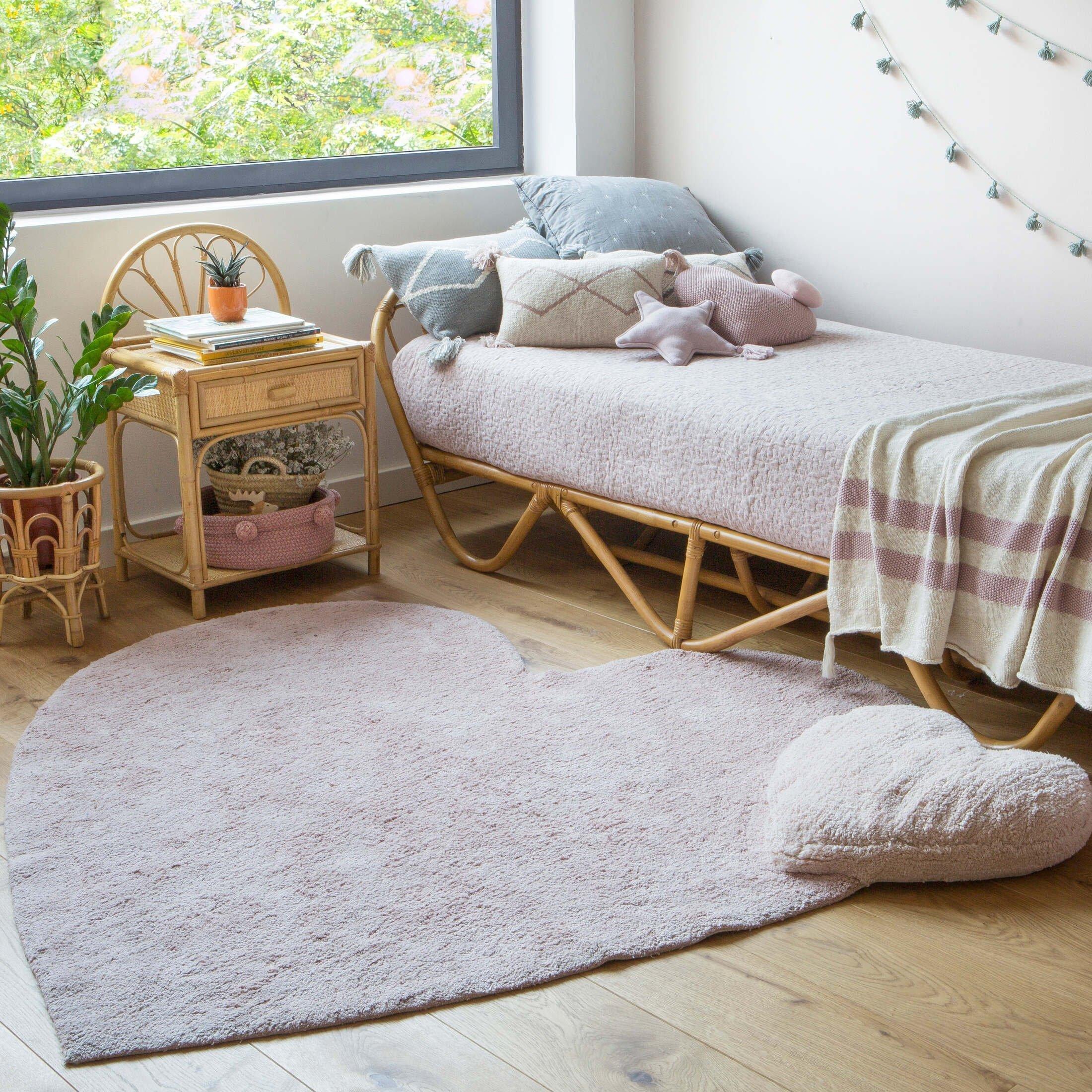 Washable Rug Puffy Love Nude image number 1
