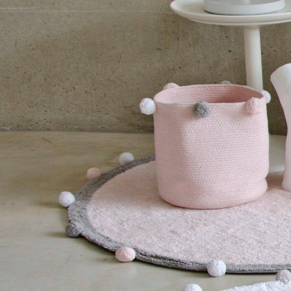 Washable Rug Bubbly Soft Pink - Grey image number 1